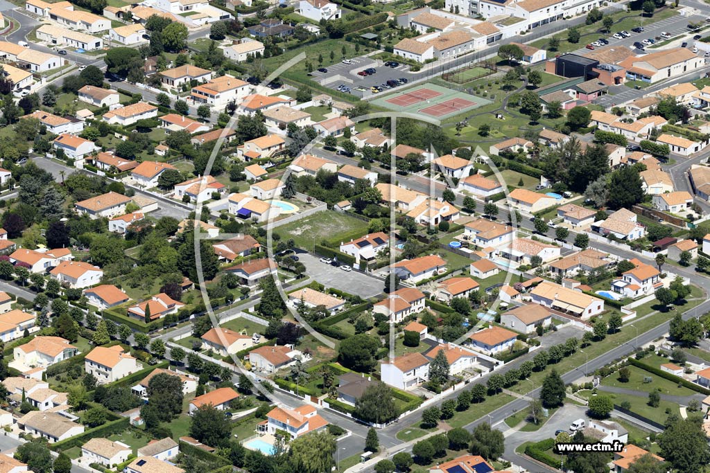 Photo arienne de Saint-Sulpice-de-Royan