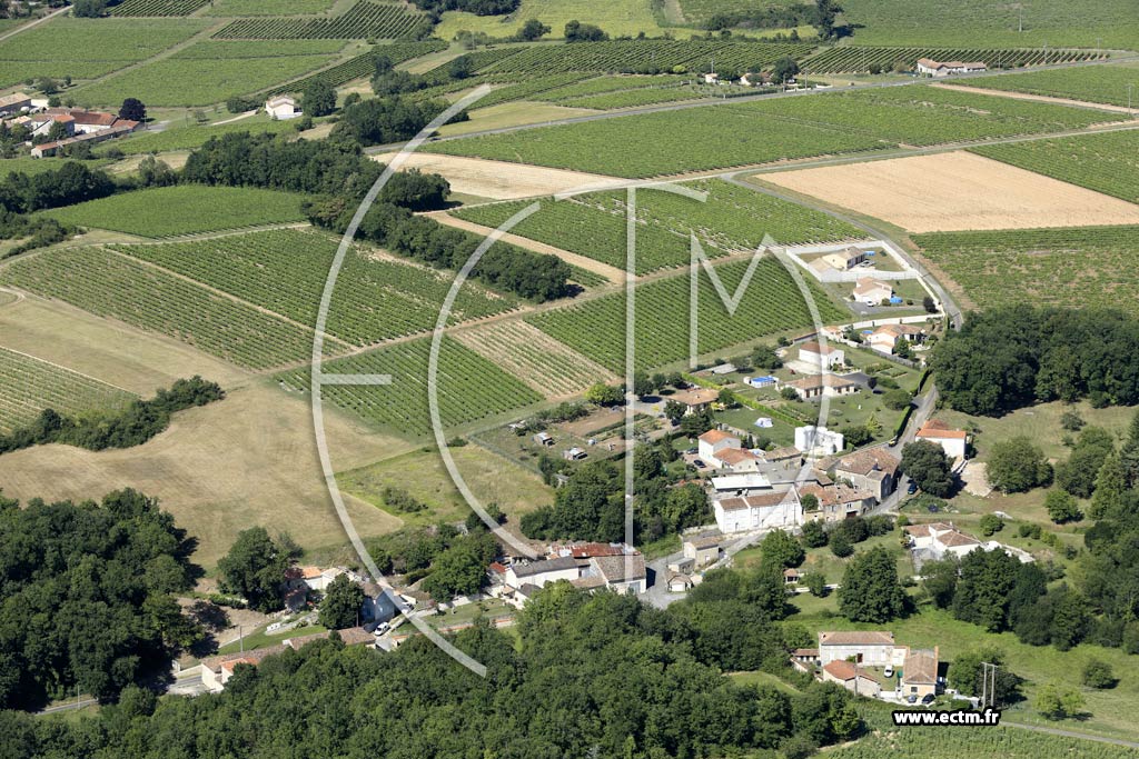 Photo arienne de Chteauneuf-sur-Charente (le Petit Bois Durand)