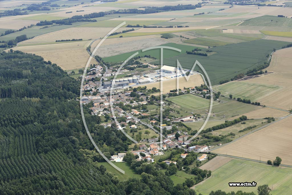 Photo arienne de Les glises-d'Argenteuil (Margonelle - Pouzou)