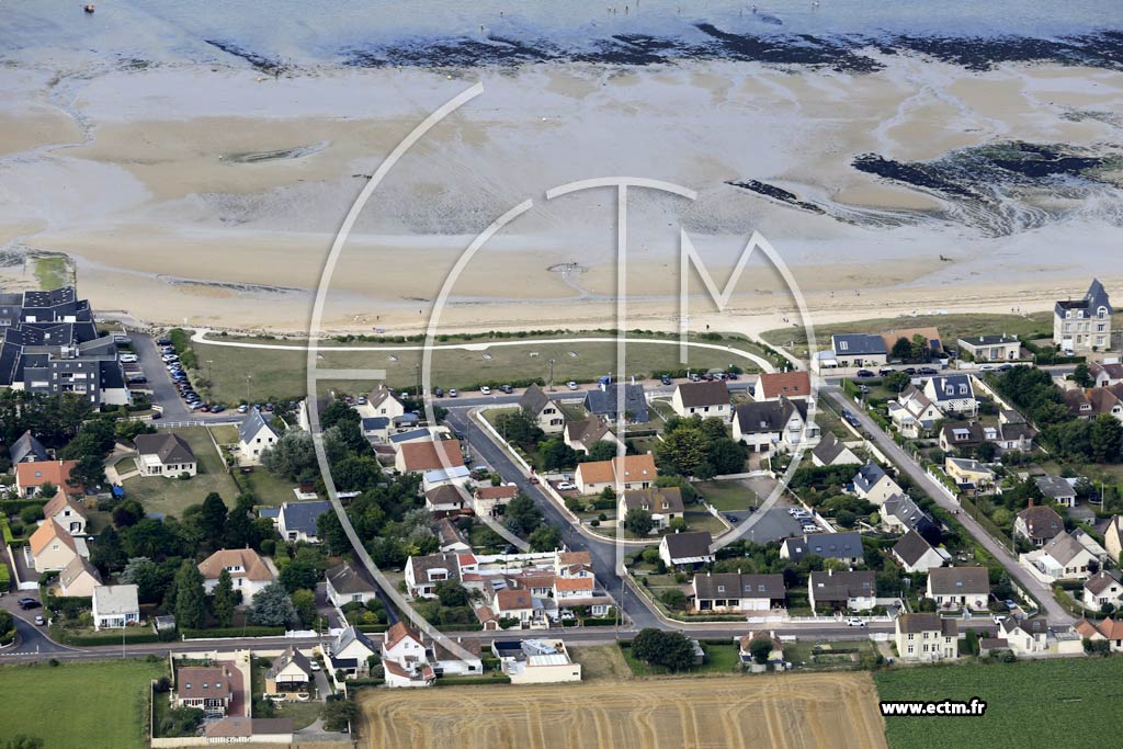 Photo arienne de Bernires-sur-Mer (la Rive Plage)