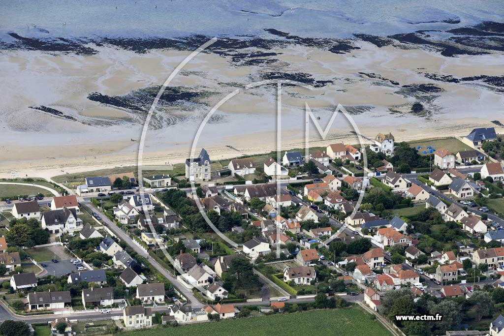 Photo arienne de Bernires-sur-Mer (la Rive Plage)