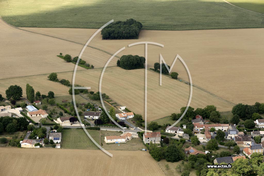 Photo arienne de Pouill (le Courtioux)