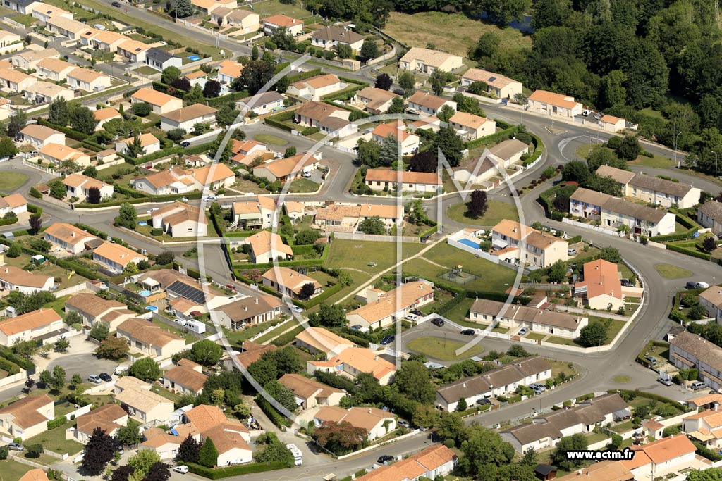 Photo arienne de La Crche (les Verdillons)