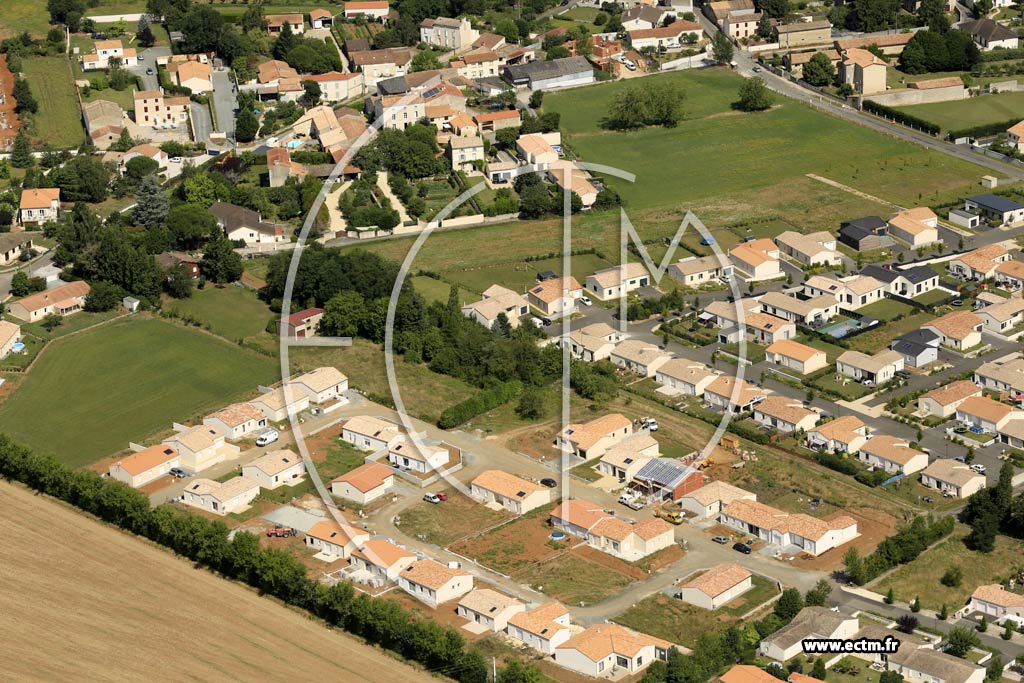 Photo arienne de La Crche (les Verdillons)