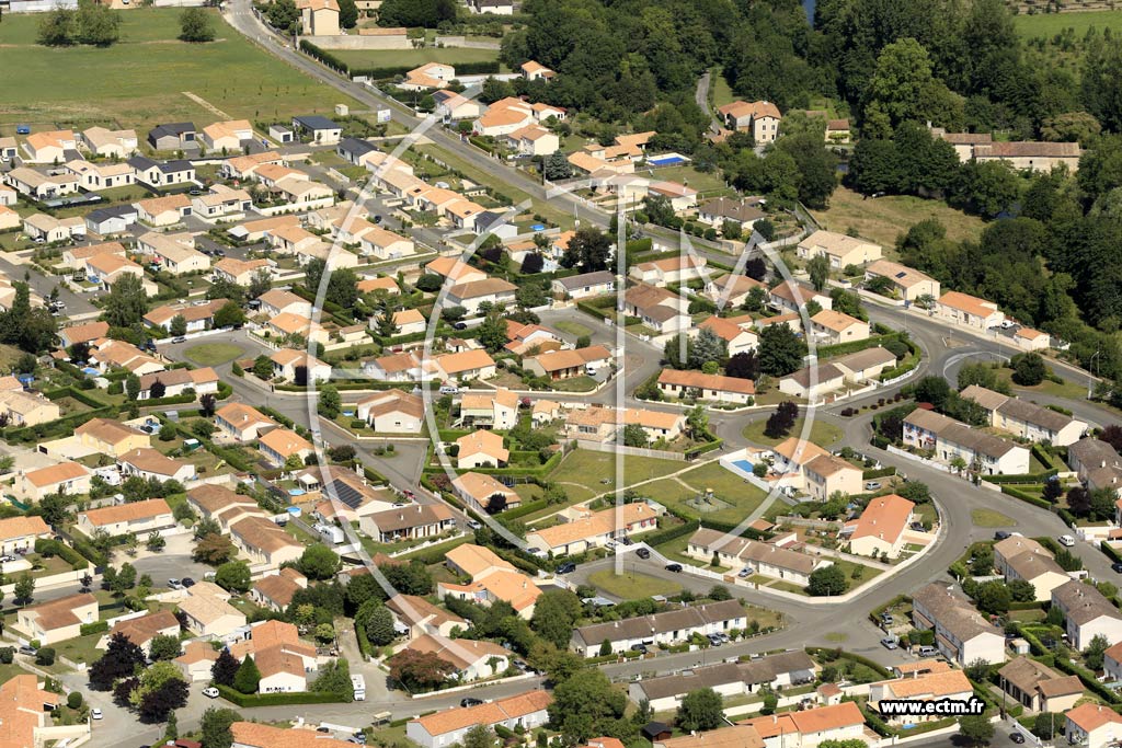 Photo arienne de La Crche (les Verdillons)