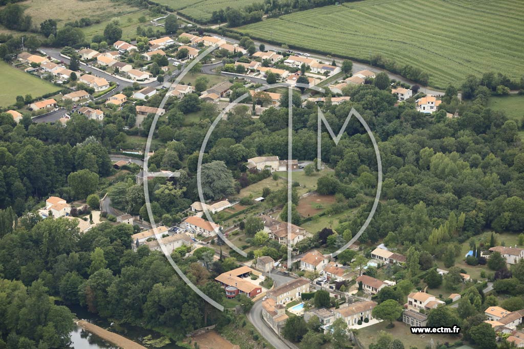 Photo arienne de Niort (le Moulin d'ne - la Berlandire)