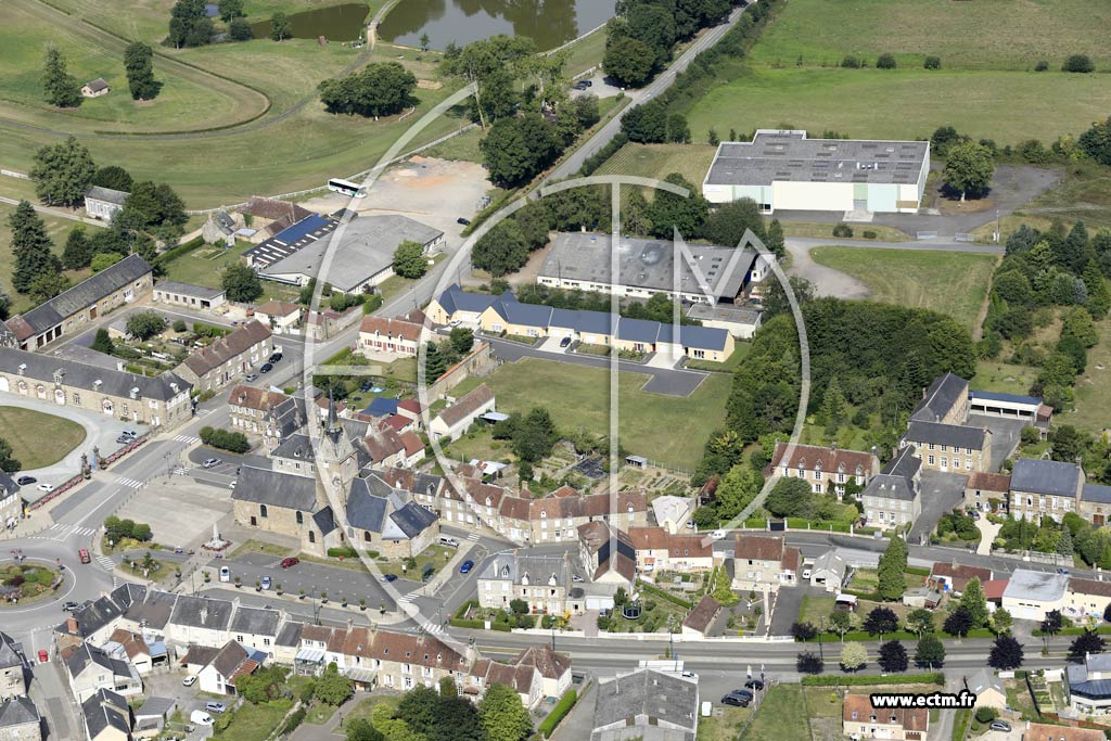 Photo arienne de Rnes