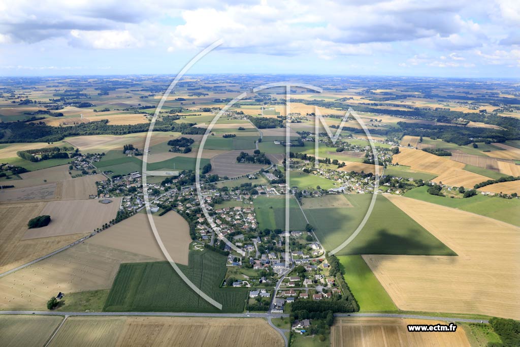 Photo arienne de Auberville-la-Campagne