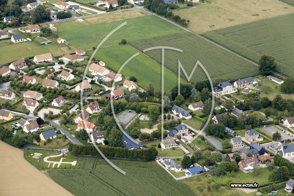 Photo arienne de Auberville-la-Campagne