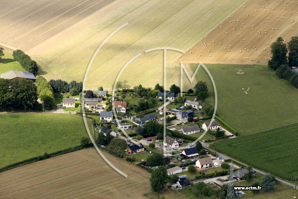 Photo arienne de Auberville-la-Campagne