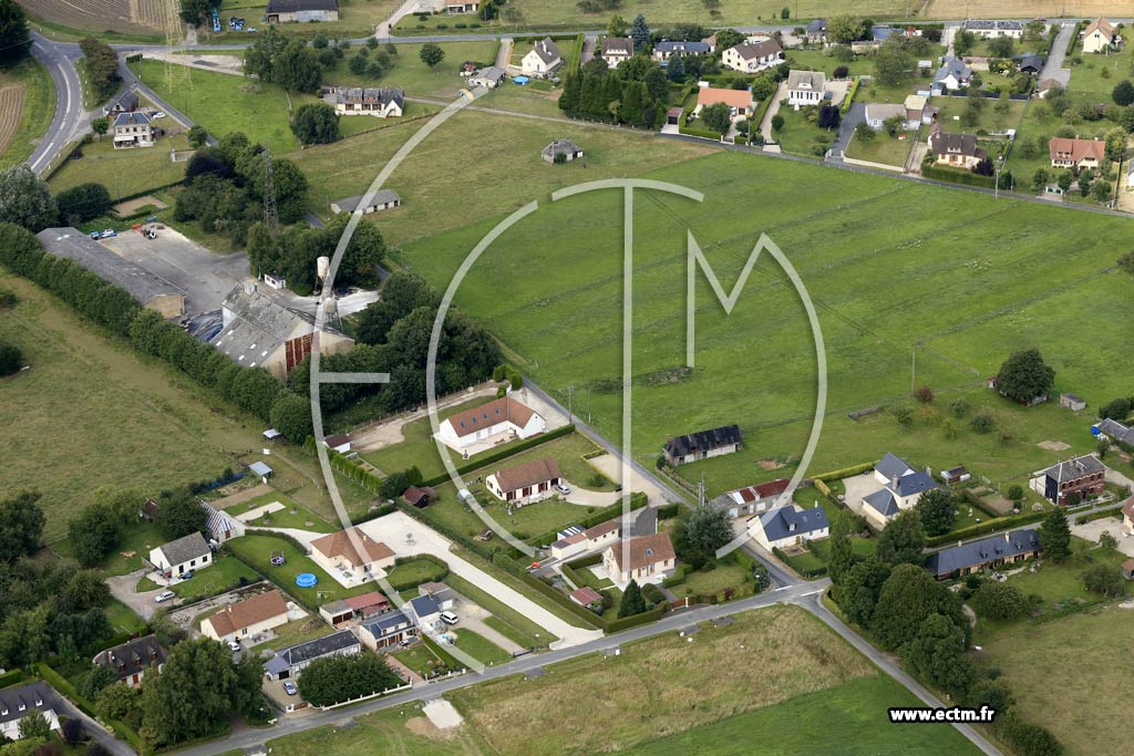 Photo arienne de Auberville-la-Campagne