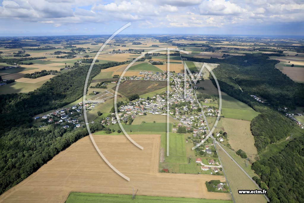 Photo arienne de La Trinit-du-Mont