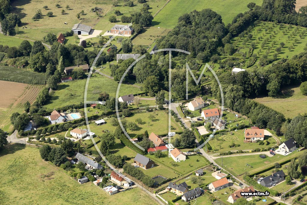 Photo arienne de Gonneville-sur-Scie (les Hameaux)