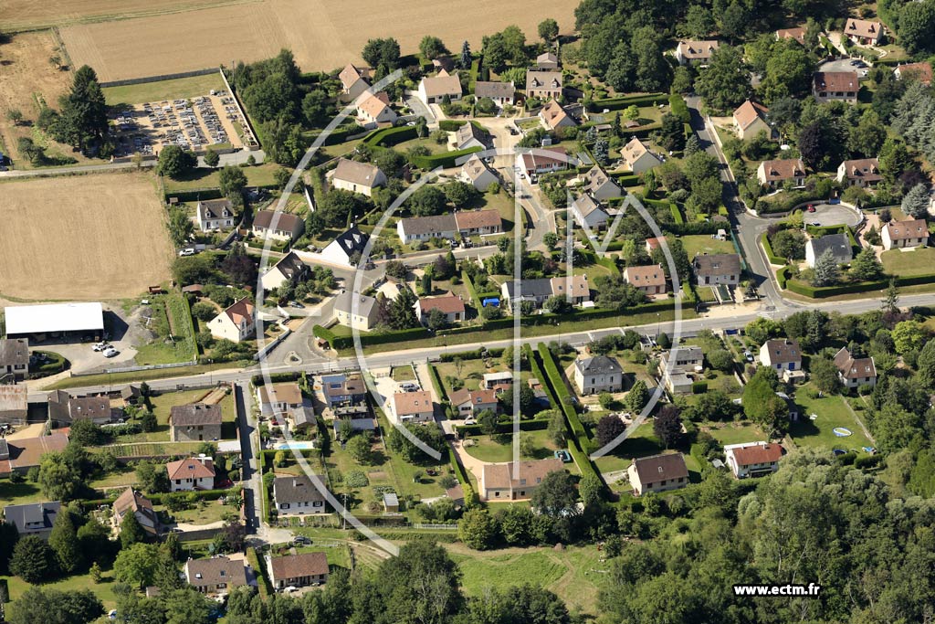 Photo arienne de Droue-sur-Drouette