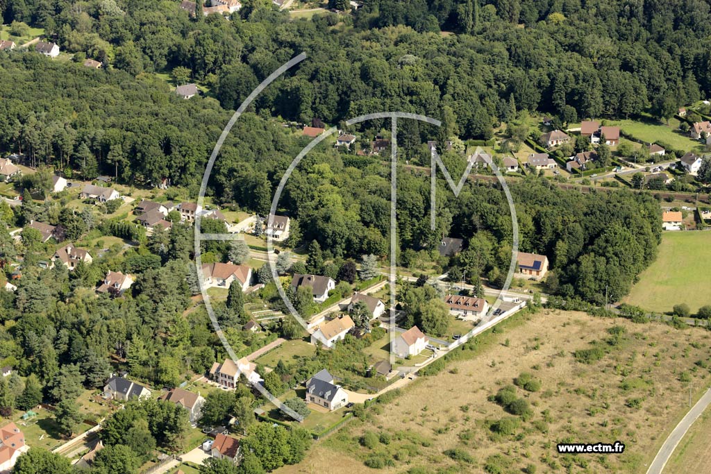 Photo arienne de Droue-sur-Drouette (les Marmouzets)