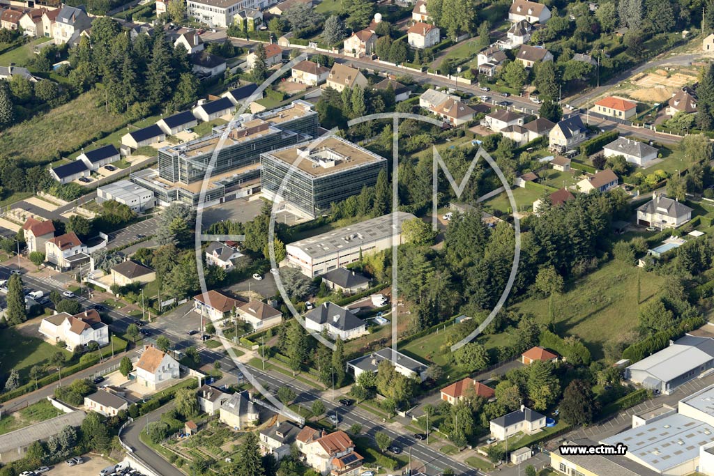 Photo arienne de Amilly (Quartier du Pont Gaillard)