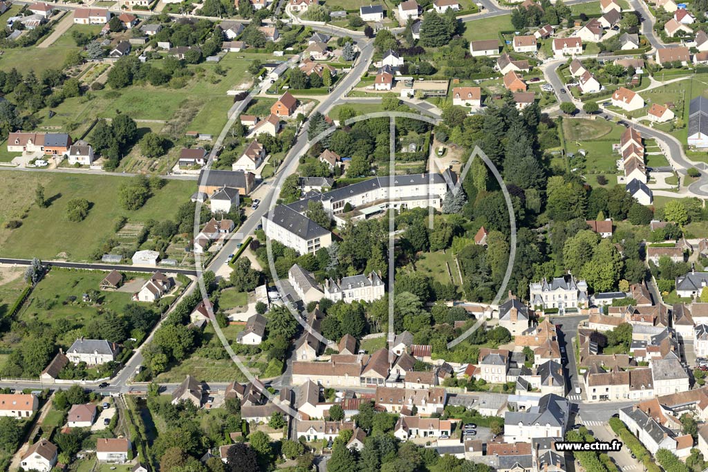 Photo arienne de Saint-Benot-sur-Loire (Centre)