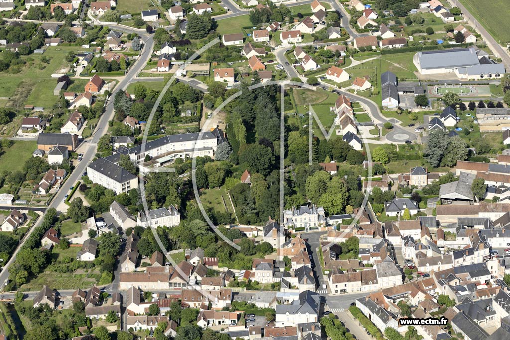 Photo arienne de Saint-Benot-sur-Loire (Centre)