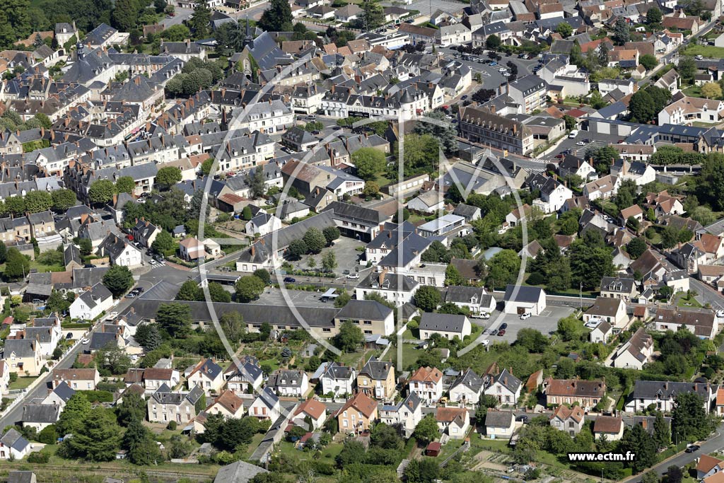 Photo arienne de Sully-sur-Loire (Sud)