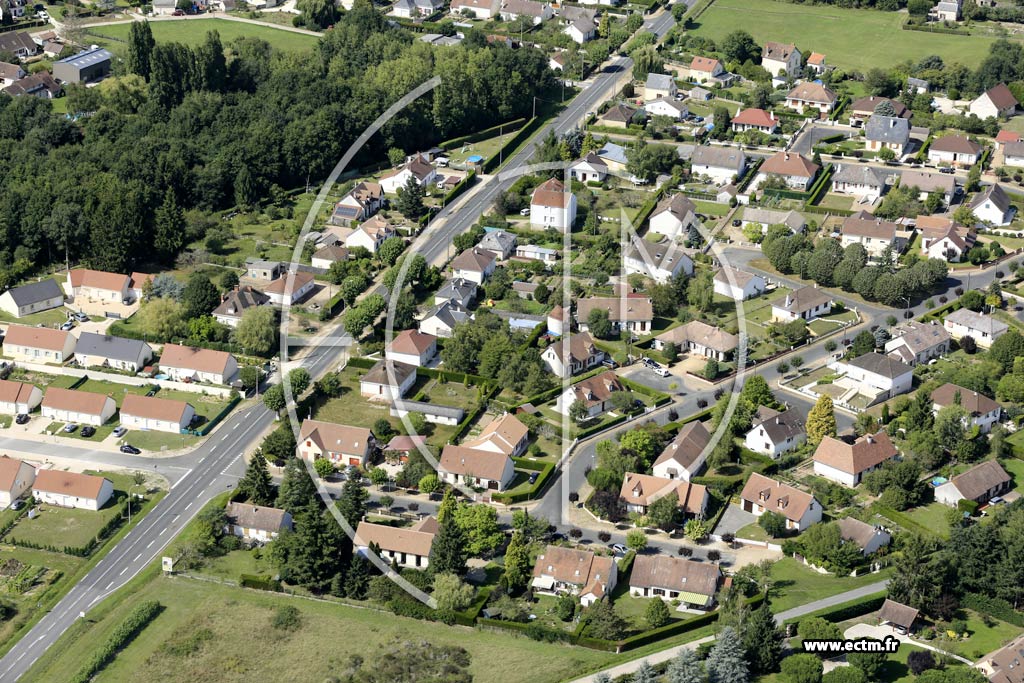 Photo arienne de Sully-sur-Loire (Sud)