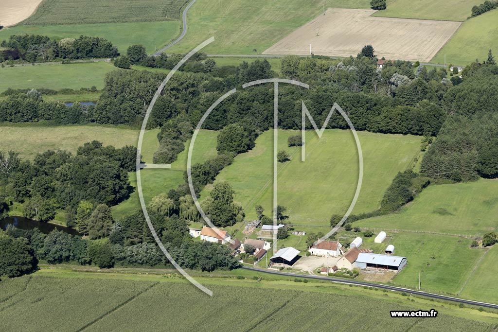 Photo arienne de Vieilles-Maisons-sur-Joudry (les Glaux)