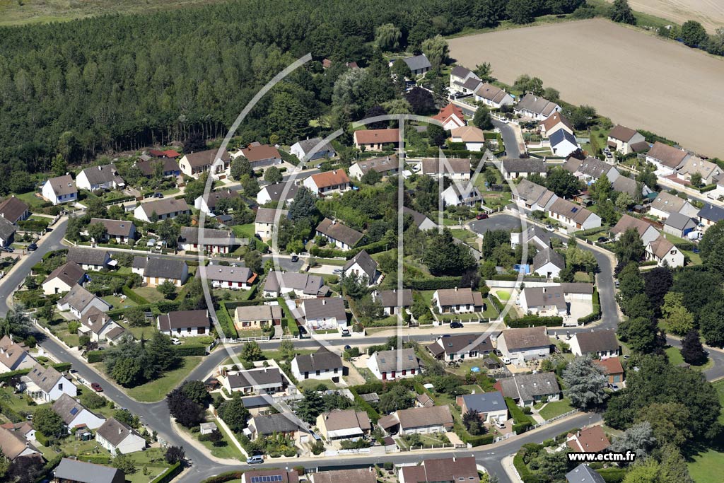 Photo arienne de Vienne-en-Val (les Marnes - la Maugerie)