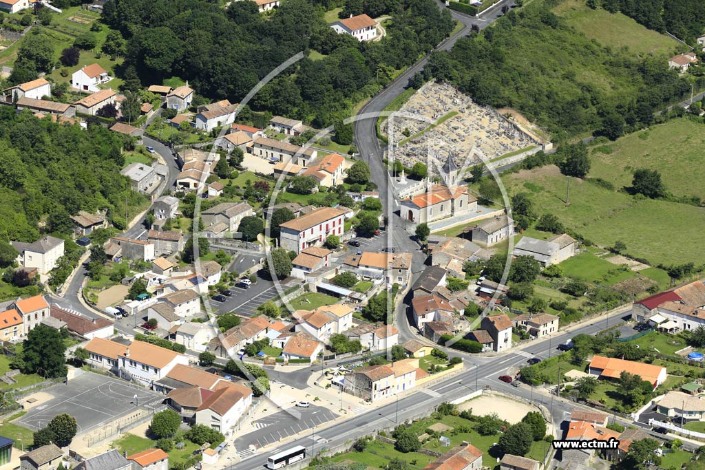 Photo arienne de Nanteuil