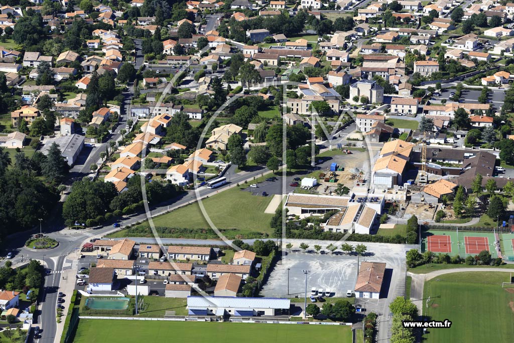 Photo arienne de Chauray (Les Guigneraies)