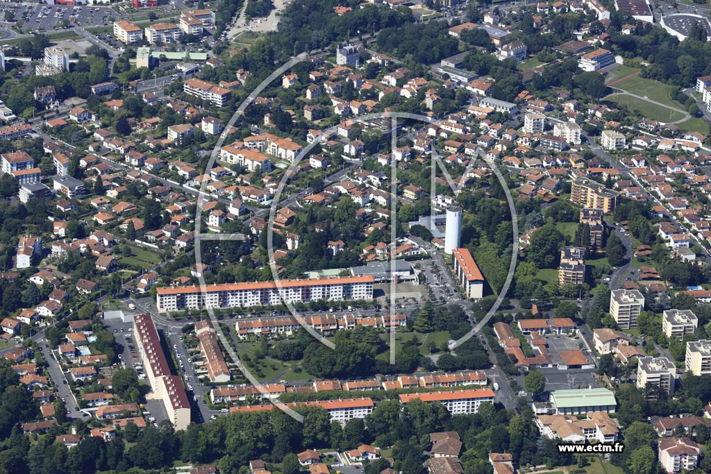 Photo arienne de Bayonne (Saint-Amand)