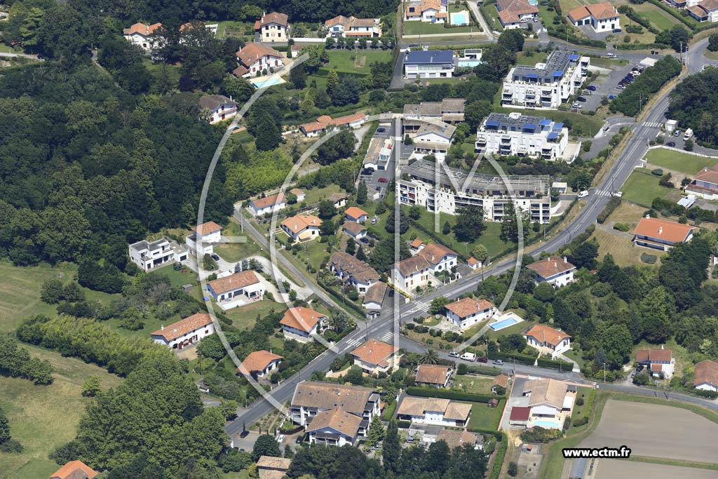 Photo arienne de Bayonne (Saint-Bernard)
