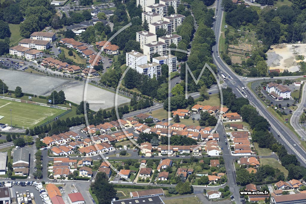 Photo arienne de Bayonne (Saint-Frdric)