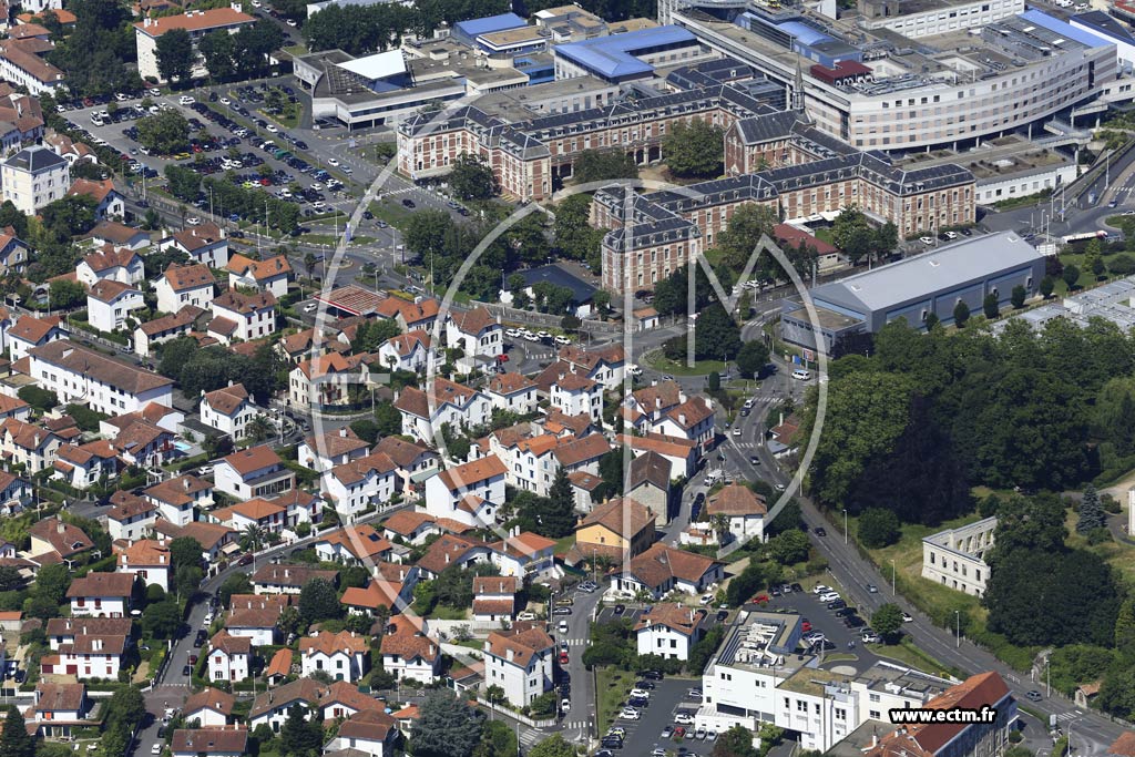 Photo arienne de Bayonne (Saint-Lon)