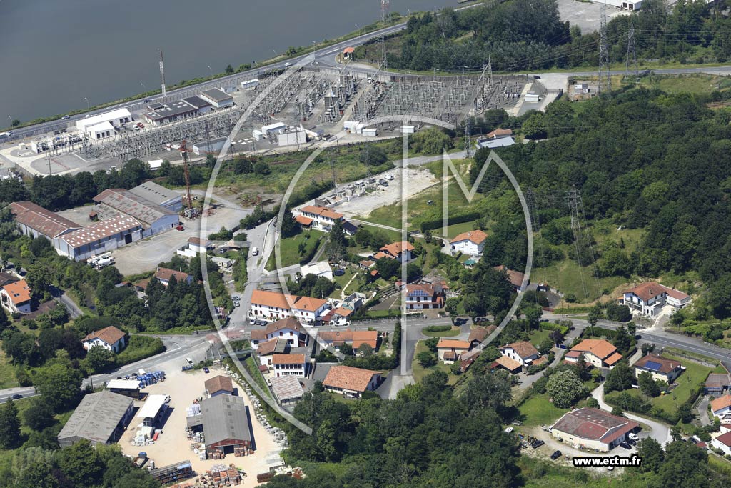 Photo arienne de Mouguerre (le Port)