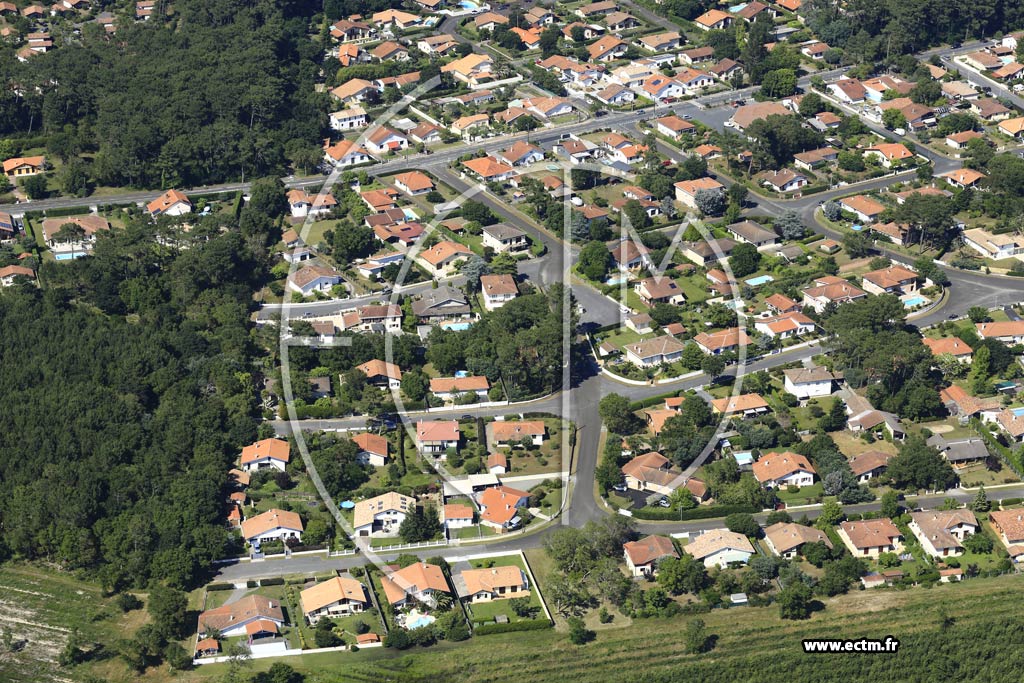 Photo arienne de Tarnos (Saint-Robert)