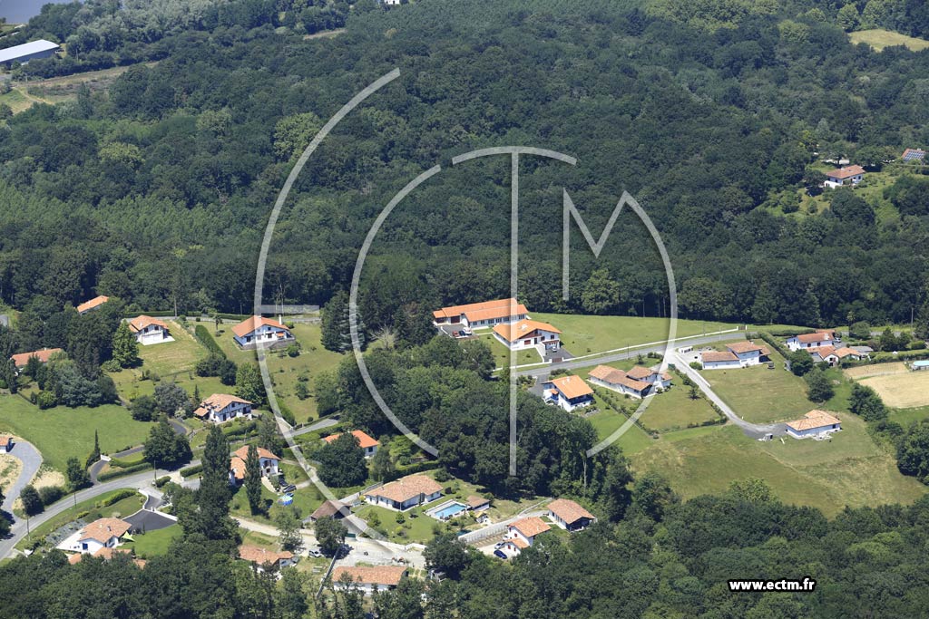 Photo arienne de Urcuit (Garakola)