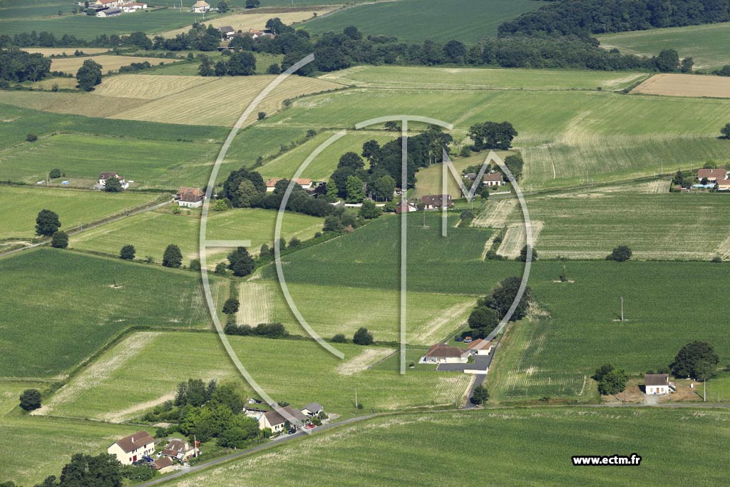 Photo arienne de Arthez-de-Barn (Lamaysouette)