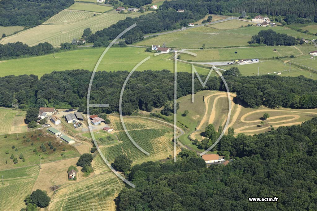 Photo arienne de Arthez-de-Barn (le Fourc)