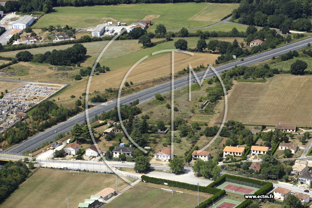 Photo arienne de Chasseneuil-sur-Bonnieure (la Fuie)