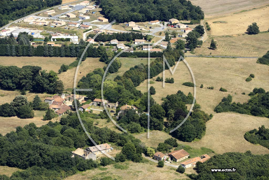 Photo arienne de Chasseneuil-sur-Bonnieure (le Breuil)