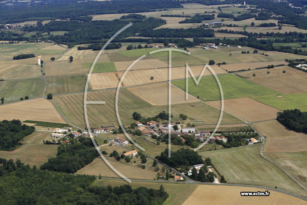 Photo arienne de Taponnat-Fleurignac (les Frauds)