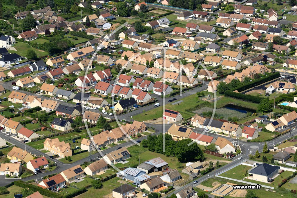 Photo arienne de Saint-Mars-la-Brire