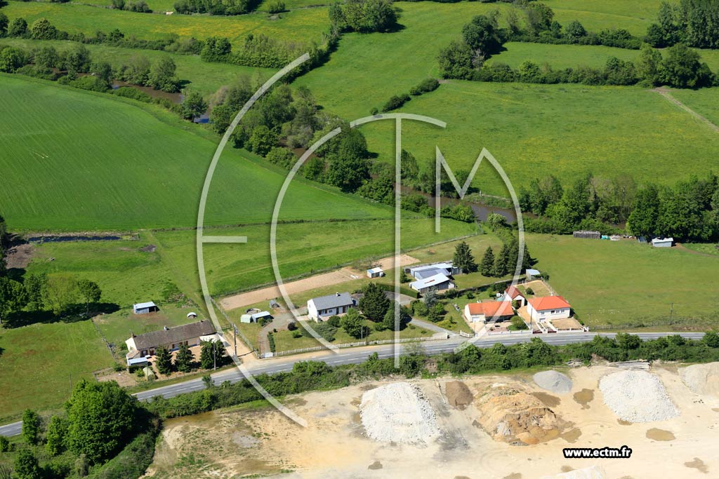 Photo arienne de Saint-Mars-la-Brire (Le Beucher)