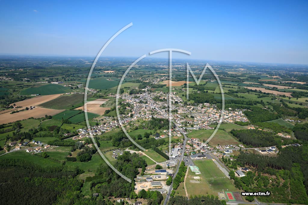 Photo arienne de Le Breil-sur-Mrize