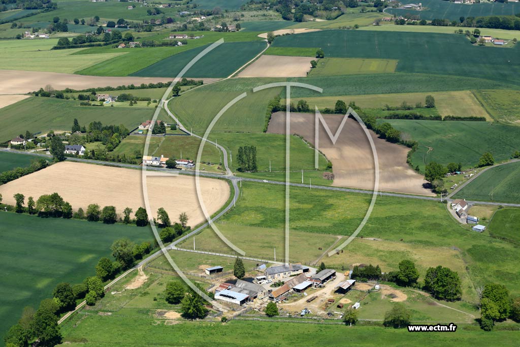 Photo arienne de Parign-l'vque (Le Bois Rond)