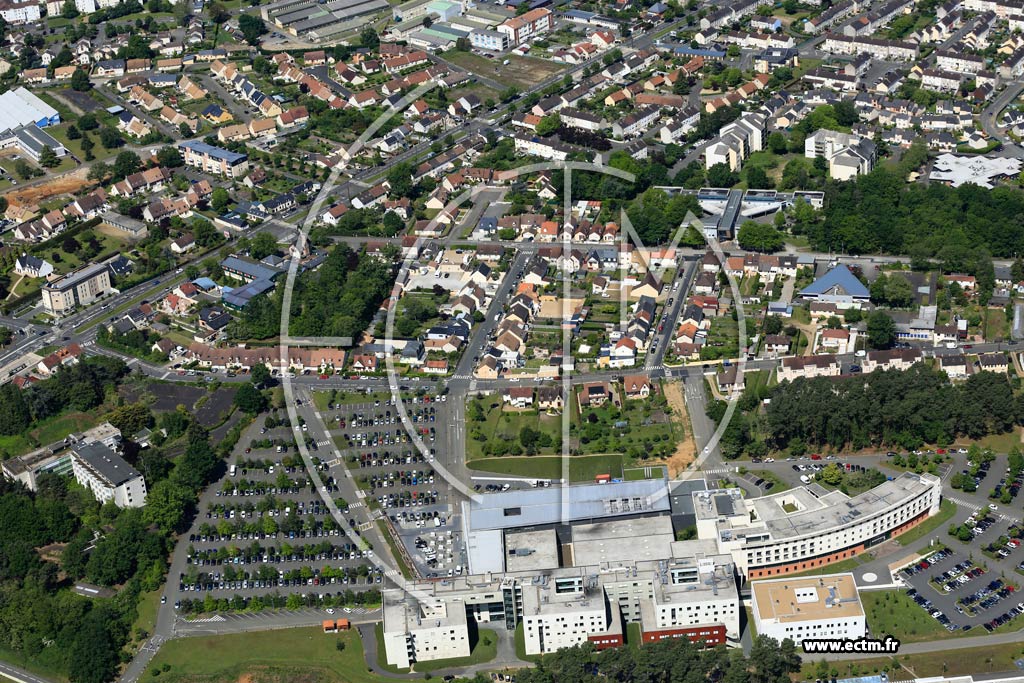 Photo arienne de Le Mans (Vauguyon)