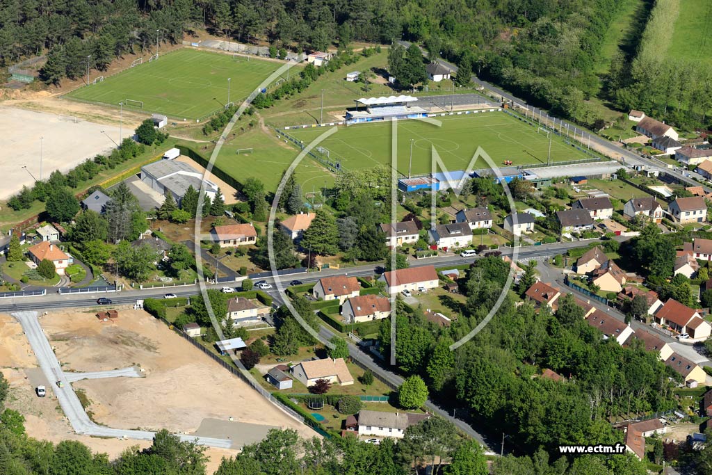 Photo arienne de Monc-en-Belin (La Janverie)