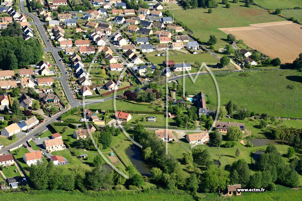 Photo arienne de Monc-en-Belin (Le Bignon)