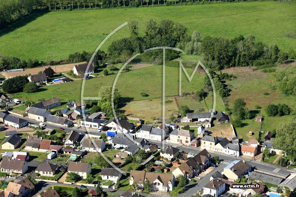 Photo arienne de Monc-en-Belin (Ponthibault)