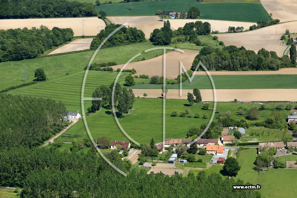 Photo arienne de Saint-Ouen-en-Belin (La Tuffire)