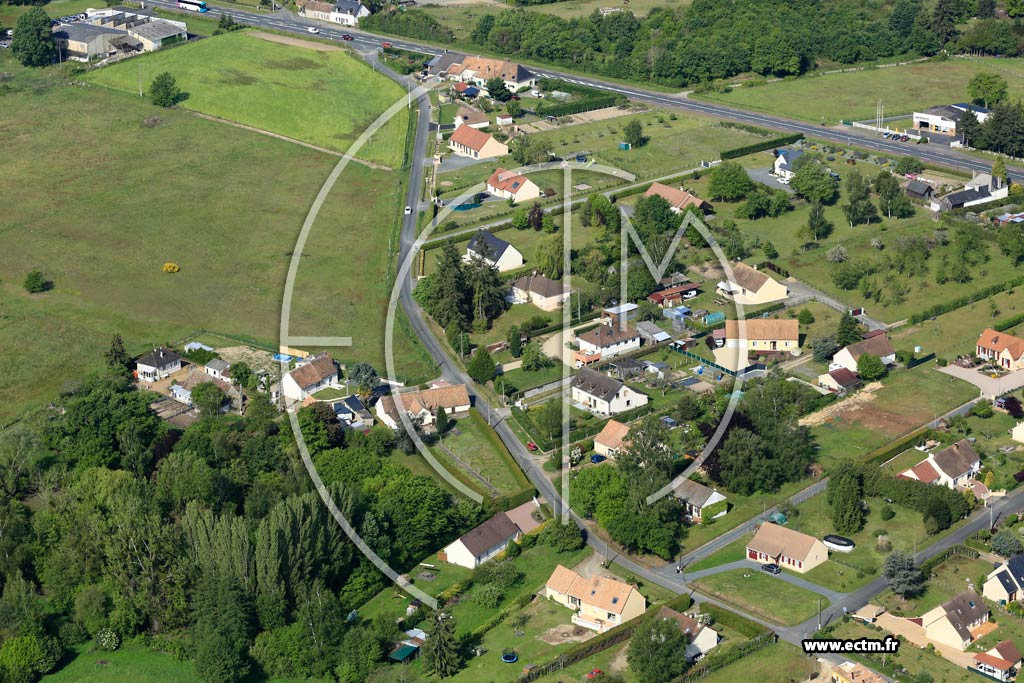 Photo arienne de Crans-Foulletourte (La Brardire)